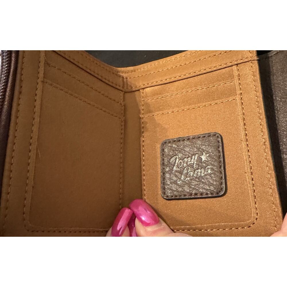 Beautiful New Western Purse And Wallet Set - Picture 15 of 16
